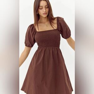 Greylin Puff Sleeve Mini Dress